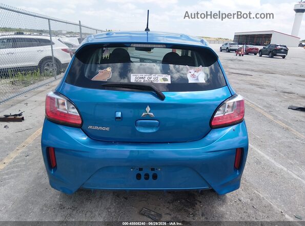 ML32AUHJXMH002925 2021 MITSUBISHI MIRAGE Blue 
