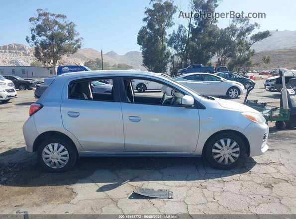 ML32AUHJXMH005811 2021 MITSUBISHI MIRAGE Silver Rear interior view