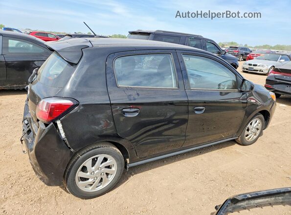 ML32AUHJXNH005664 2022 MITSUBISHI MIRAGE Черный Задняя правая четверть