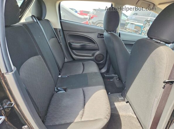 ML32AUHJXNH005664 2022 MITSUBISHI MIRAGE Черный Вид задних сидений