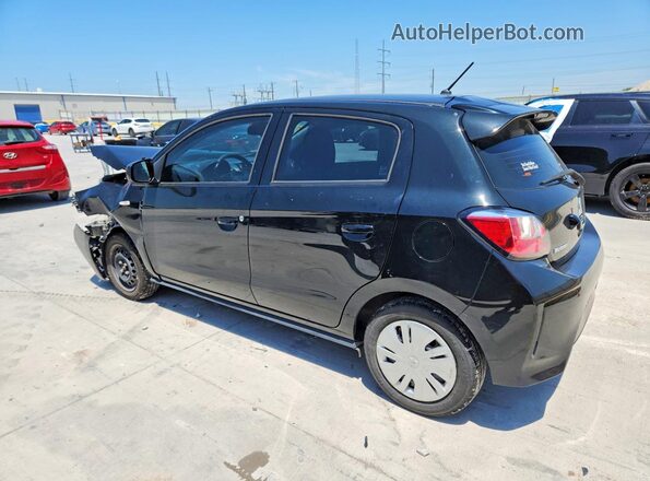 ML32AUHJXNH009570 2022 MITSUBISHI MIRAGE Black Задня ліва чверть