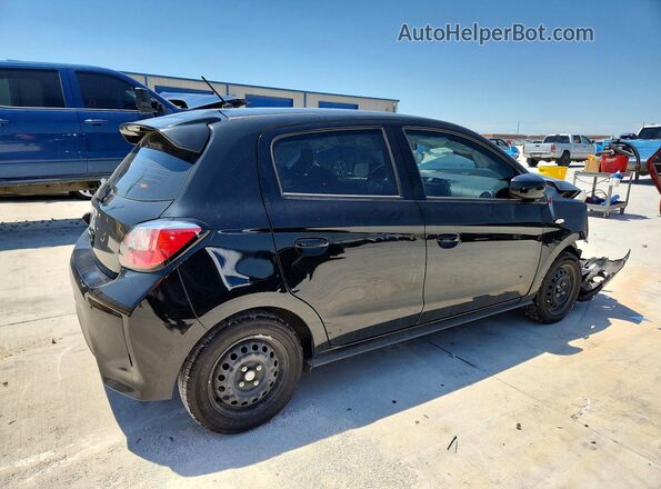 ML32AUHJXNH009570 2022 MITSUBISHI MIRAGE Black Задня права чверть