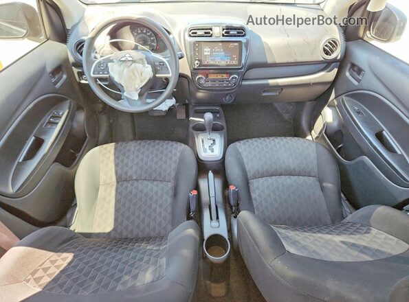ML32AUHJXNH009570 2022 MITSUBISHI MIRAGE Black Вид панелі приладів