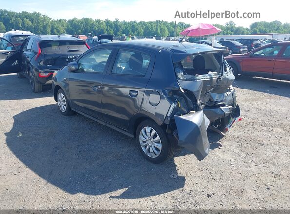 ML32AUHJXRH007601 2024 MITSUBISHI MIRAGE Gray Trasero izquierdo