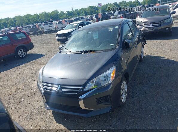 ML32AUHJXRH007601 2024 MITSUBISHI MIRAGE Gray Vista del cuadro de instrumentos