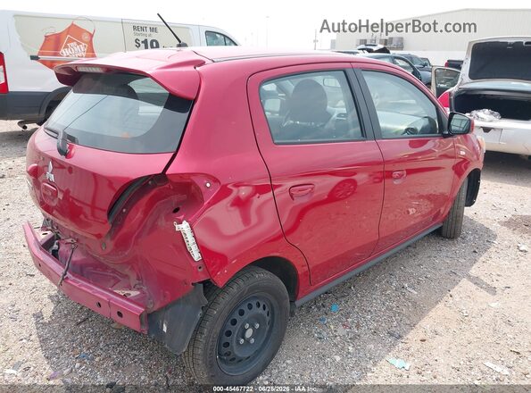 ML32AUHJXRH009395 2024 MITSUBISHI MIRAGE Red Tył prawy