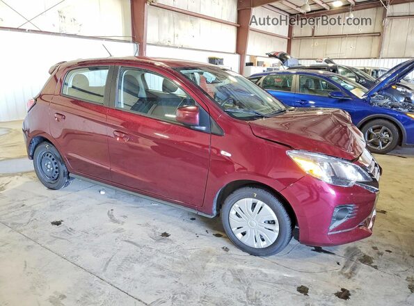 ML32AUHJXRH020879 2024 MITSUBISHI MIRAGE Maroon 