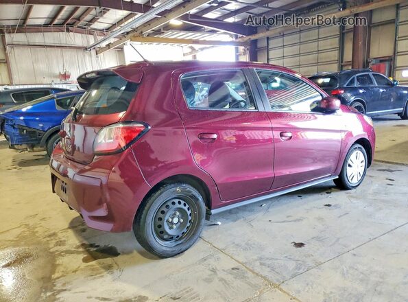 ML32AUHJXRH020879 2024 MITSUBISHI MIRAGE Maroon 