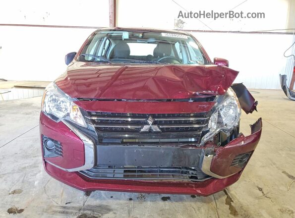 ML32AUHJXRH020879 2024 MITSUBISHI MIRAGE Maroon 