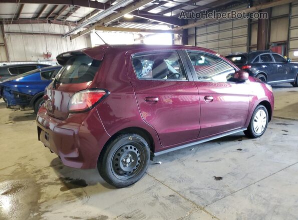 ML32AUHJXRH020879 2024 MITSUBISHI MIRAGE Maroon 