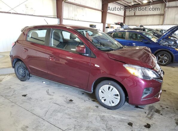 ML32AUHJXRH020879 2024 MITSUBISHI MIRAGE Maroon 