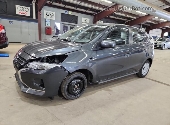 ML32AUHJXRH032725 2024 MITSUBISHI MIRAGE Gray VIN sticker view