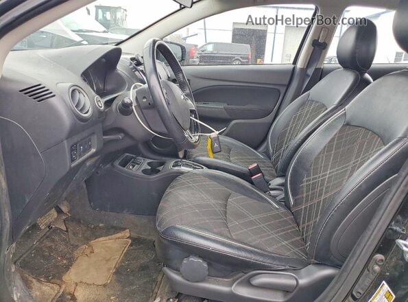 ML32AWHJ2NH001202 2022 MITSUBISHI MIRAGE Black Вид салону спереду