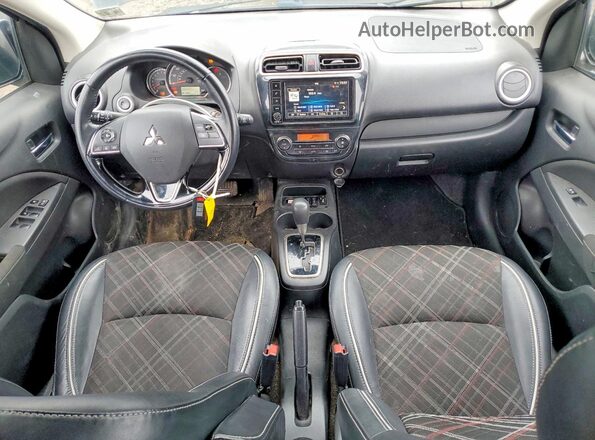 ML32AWHJ2NH001202 2022 MITSUBISHI MIRAGE Black Вид панелі приладів