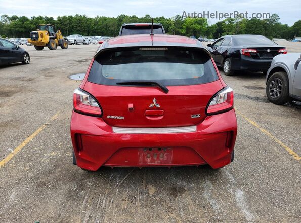 ML32AWHJ3NH006148 2022 MITSUBISHI MIRAGE Red 