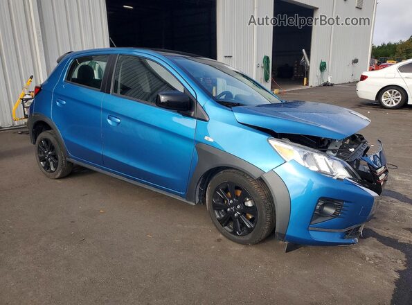 ML32AWHJ6RH036962 2024 MITSUBISHI MIRAGE Синий Передняя правая четверть