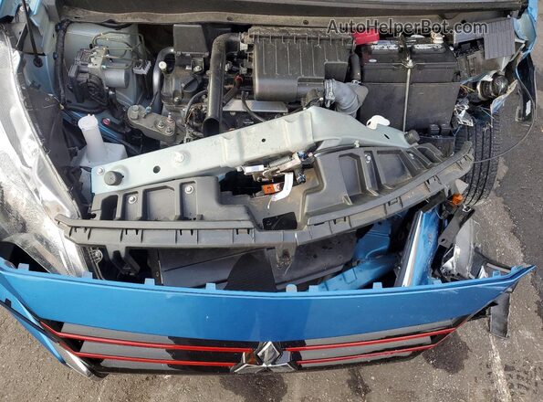 ML32AWHJ6RH036962 2024 MITSUBISHI MIRAGE Синий Вид задней части салона