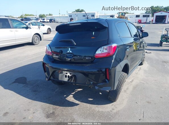 ML32AWHJ6RH040171 2024 MITSUBISHI MIRAGE Black Задня права чверть