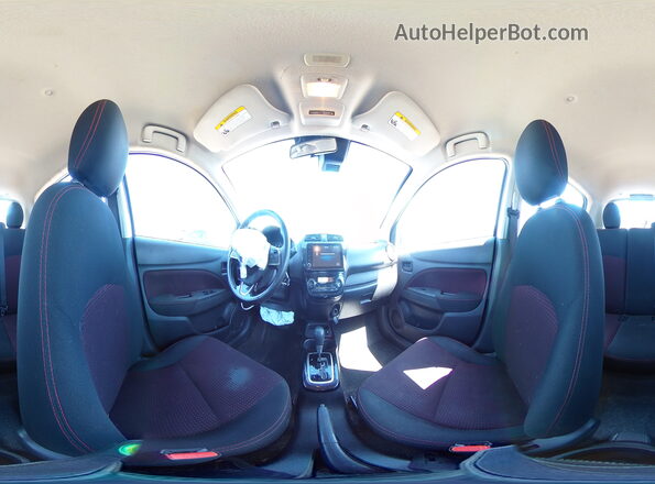ML32AWHJ9NH005165 2022 MITSUBISHI MIRAGE Charcoal 360 interior view