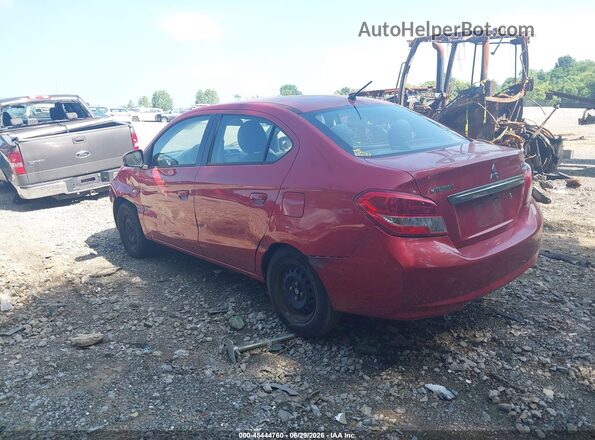 ML32F3FJ0JHF07420 2018 MITSUBISHI MIRAGE G4 Red უკანა მარცხენა
