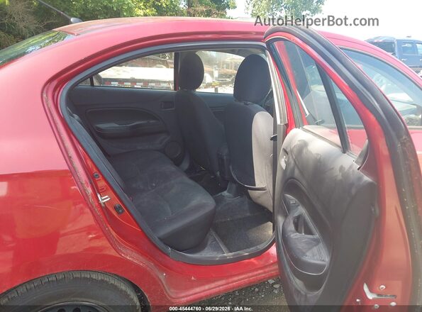 ML32F3FJ0JHF07420 2018 MITSUBISHI MIRAGE G4 Red VIN კოდის სტიკერის ხედი