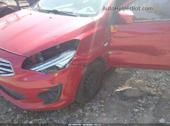ML32F3FJ0JHF07420 2018 MITSUBISHI MIRAGE G4 Red წინა ხედი