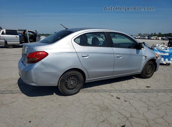 ML32F3FJ0KHF07466 2019 MITSUBISHI MIRAGE Silver Rear right