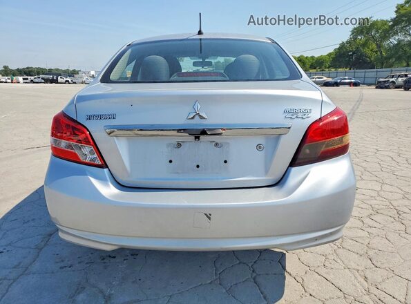 ML32F3FJ0KHF07466 2019 MITSUBISHI MIRAGE Silver Rear view