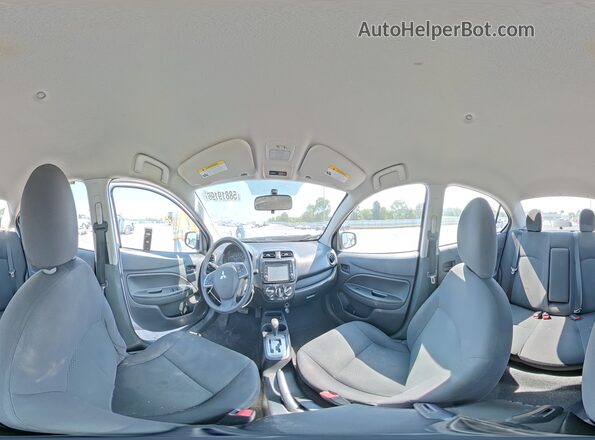 ML32F3FJ0KHF07466 2019 MITSUBISHI MIRAGE Silver VIN sticker view