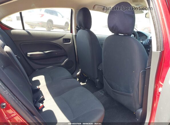 ML32F3FJ0KHF13302 2019 MITSUBISHI MIRAGE G4 Red VIN կոդի պիտակի տեսք