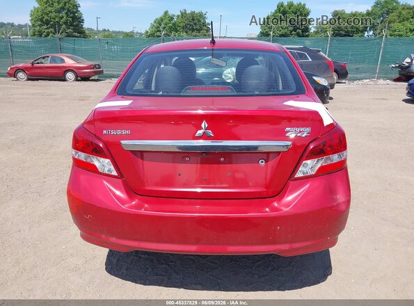 ML32F3FJ0KHF13302 2019 MITSUBISHI MIRAGE G4 Red 