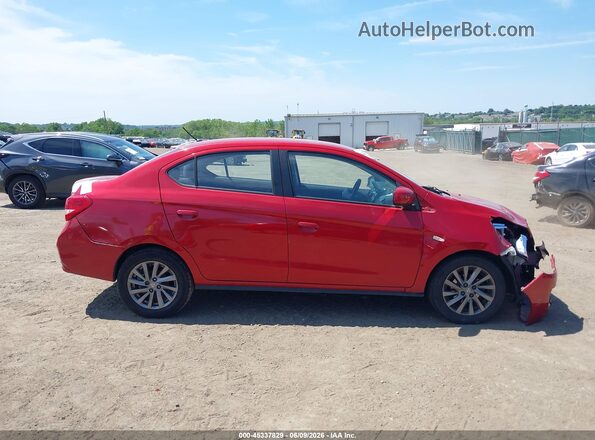 ML32F3FJ0KHF13302 2019 MITSUBISHI MIRAGE G4 Red Սարքավորումների վահանակի տեսք