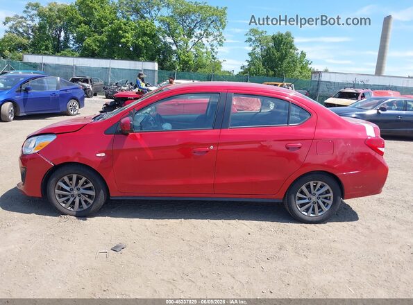 ML32F3FJ0KHF13302 2019 MITSUBISHI MIRAGE G4 Red Սալոնի հետևի տեսք