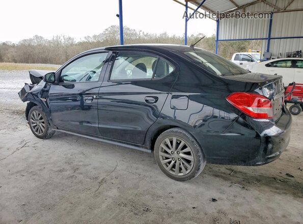 ML32F3FJ0KHF15177 2019 MITSUBISHI MIRAGE Black Trasero izquierdo