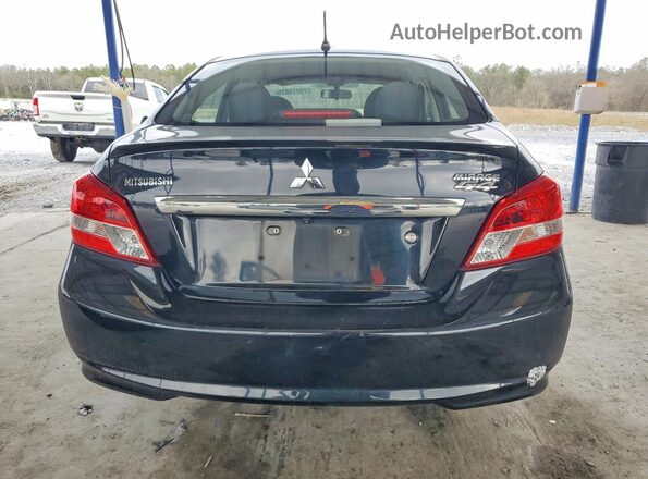 ML32F3FJ0KHF15177 2019 MITSUBISHI MIRAGE Black Vista trasera