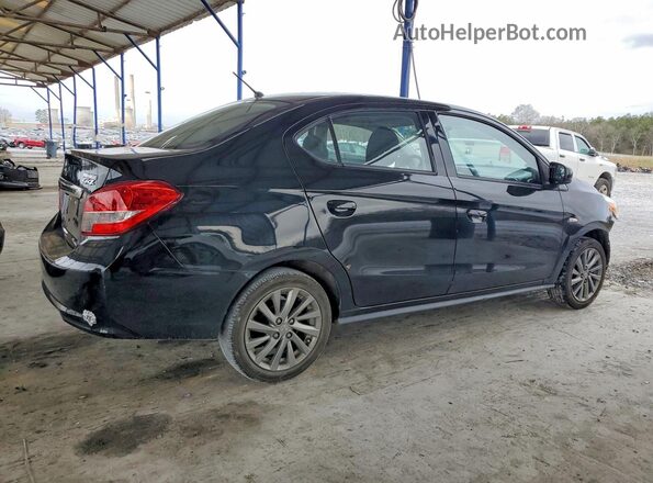 ML32F3FJ0KHF15177 2019 MITSUBISHI MIRAGE Black Trasero derecho