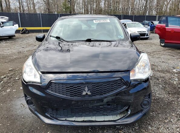 ML32F3FJ0LHF09977 2020 MITSUBISHI MIRAGE Black Front view