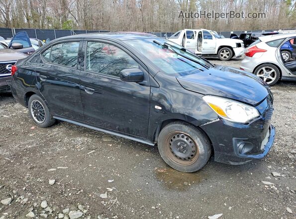 ML32F3FJ0LHF09977 2020 MITSUBISHI MIRAGE Black Front right