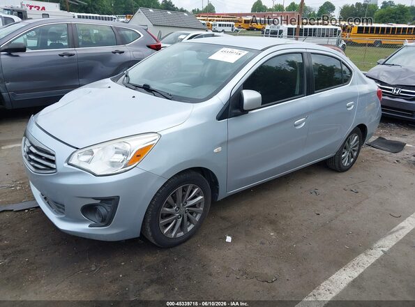 ML32F3FJ1JHF00251 2018 MITSUBISHI MIRAGE G4 Синий Передняя левая четверть
