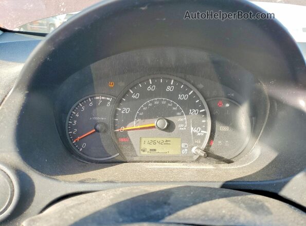 ML32F3FJ1JHF11184 2018 MITSUBISHI MIRAGE Burgundy Вид щитка приладів