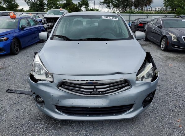 ML32F3FJ1KHF03071 2019 MITSUBISHI MIRAGE Silver Вид спереду