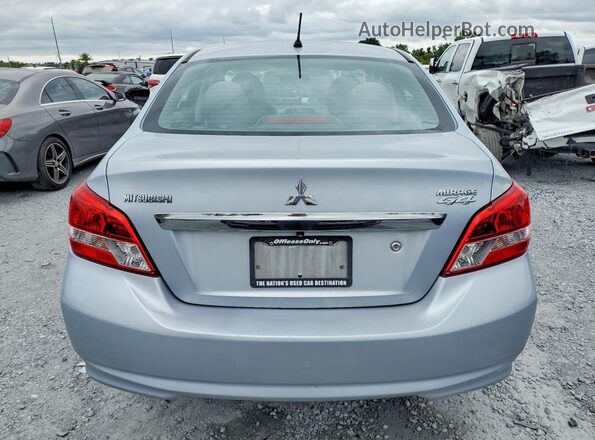 ML32F3FJ1KHF03071 2019 MITSUBISHI MIRAGE Silver Вид ззаду
