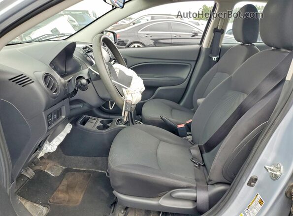 ML32F3FJ1KHF03071 2019 MITSUBISHI MIRAGE Silver Вид салону спереду