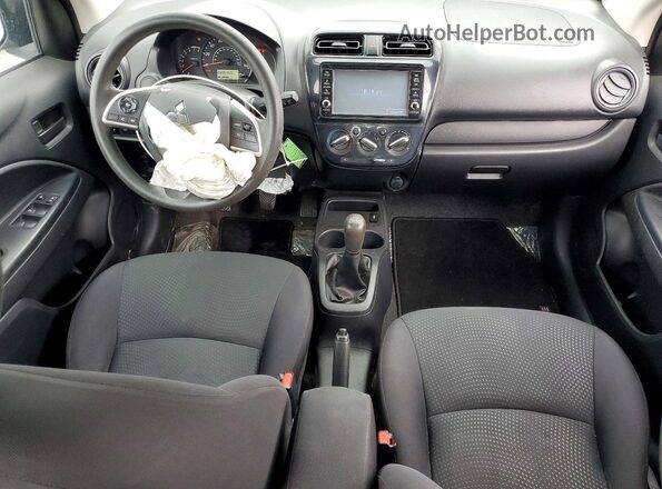 ML32F3FJ1KHF03071 2019 MITSUBISHI MIRAGE Silver Вид панелі приладів