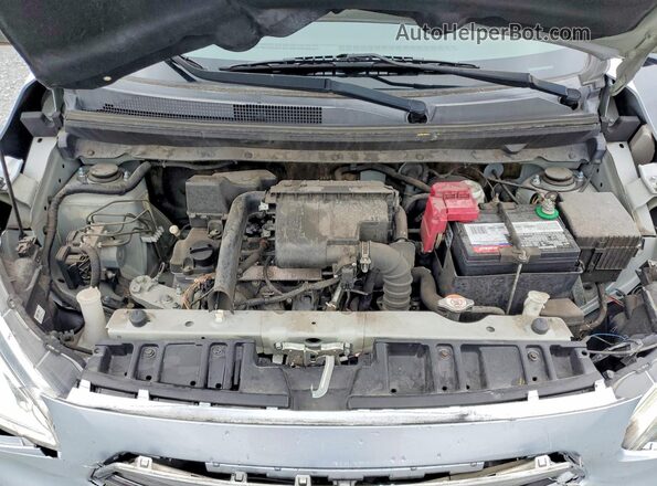 ML32F3FJ1KHF03071 2019 MITSUBISHI MIRAGE Silver Вид підкапотного простору