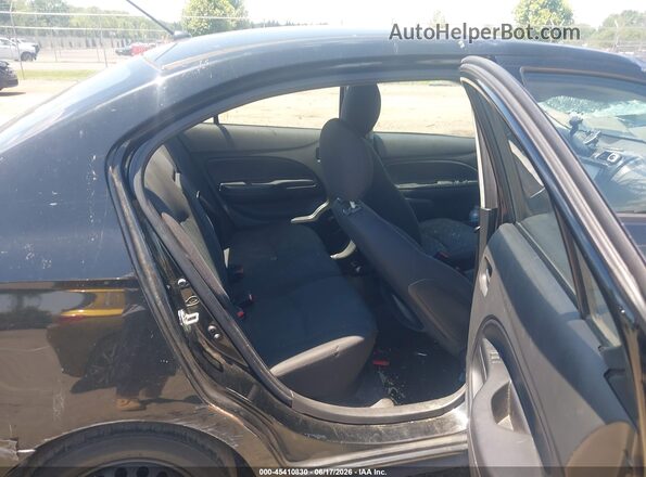 ML32F3FJ1KHF07900 2019 MITSUBISHI MIRAGE G4 Black Widok naklejki z numerem VIN