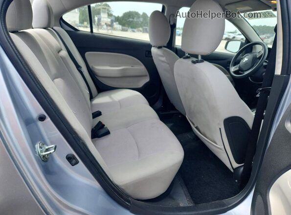 ML32F3FJ1KHF18833 2019 MITSUBISHI MIRAGE Серебряный Вид задних сидений