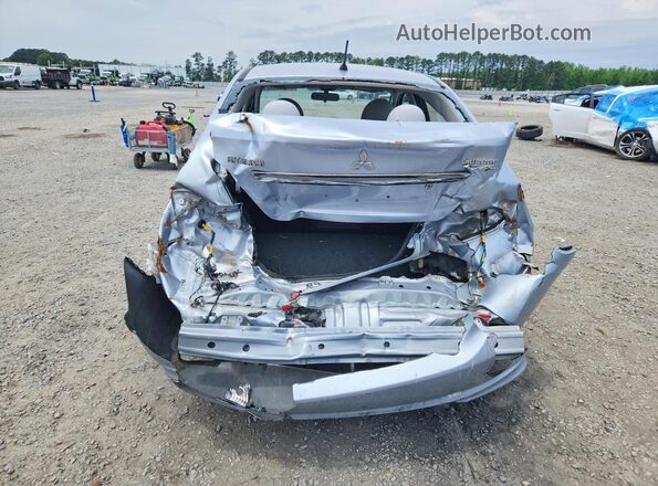 ML32F3FJ1KHF18833 2019 MITSUBISHI MIRAGE Серебряный Вид сзади