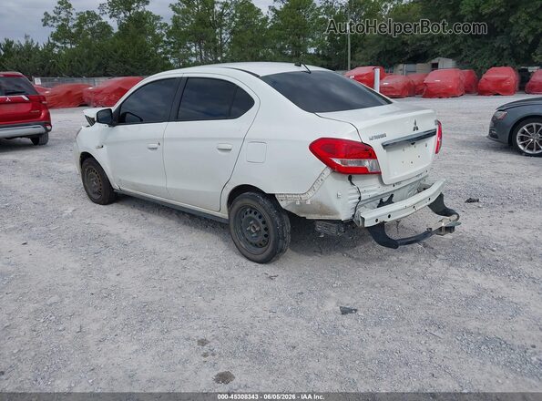 ML32F3FJ1KHF18850 2019 MITSUBISHI MIRAGE G4 Белый Задняя левая четверть
