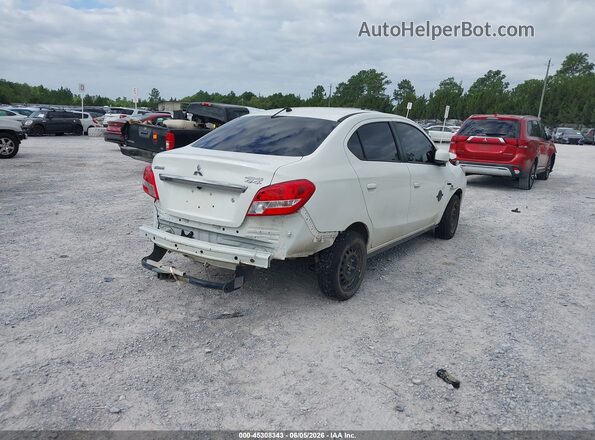 ML32F3FJ1KHF18850 2019 MITSUBISHI MIRAGE G4 Белый Задняя правая четверть